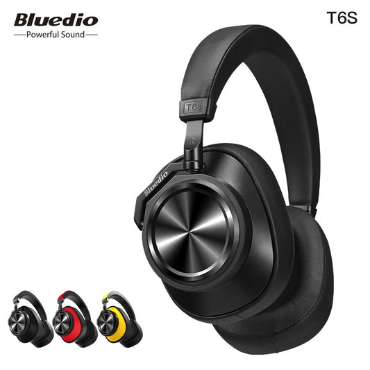 Bluedio T6S Noise-Cancelling Bluetooth Headphones